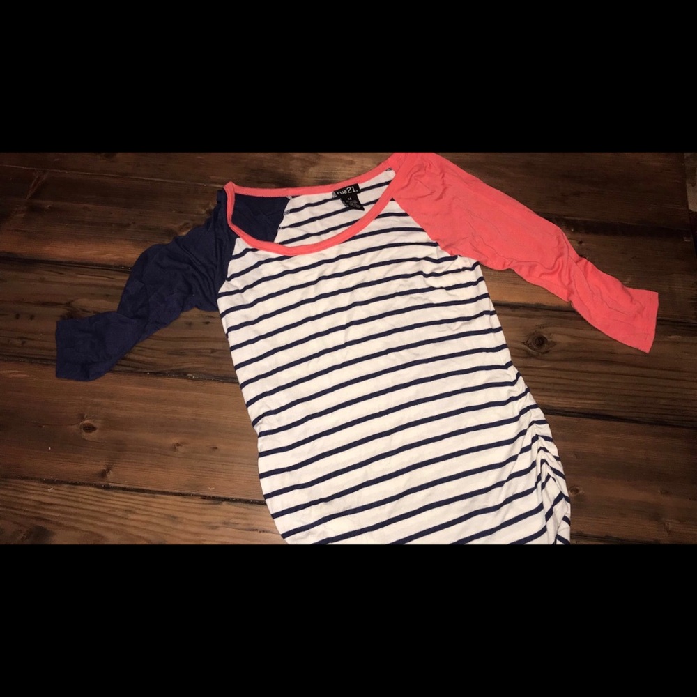 Rue21 3/4 sleeve shirt
